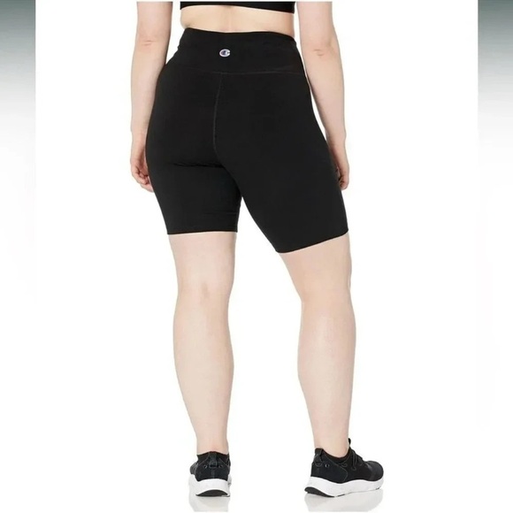 Champion Plus Size Authentic Bike Shorts - Graphic (Black) 1X NWT - Picture 3 of 3
